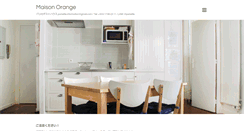 Desktop Screenshot of maison-orange.com